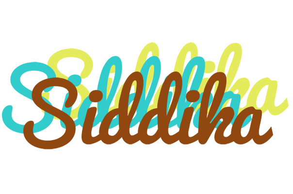 Siddika cupcake logo