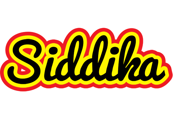 Siddika flaming logo