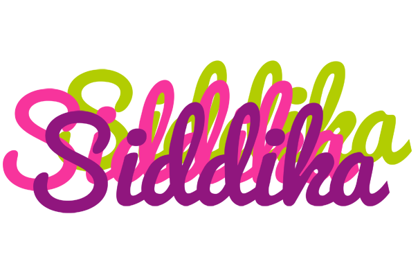 Siddika flowers logo