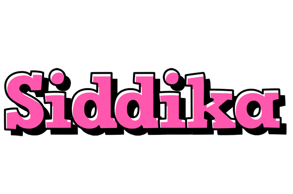 Siddika girlish logo
