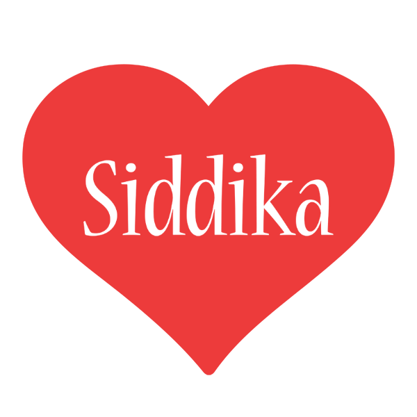 Siddika love logo