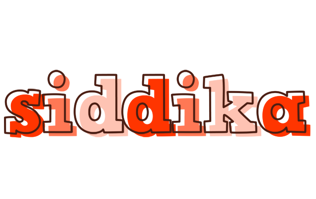 Siddika paint logo