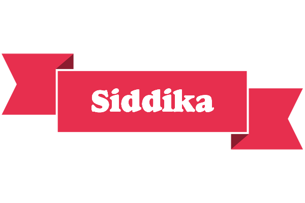 Siddika sale logo