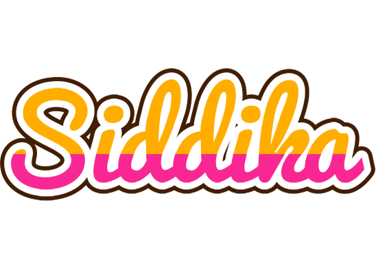 Siddika smoothie logo