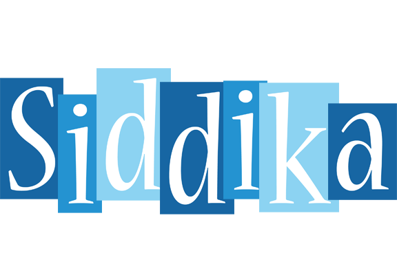 Siddika winter logo