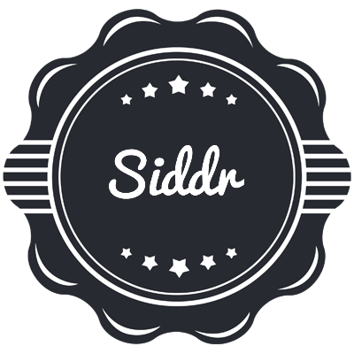 Siddr badge logo