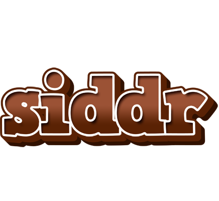 Siddr brownie logo
