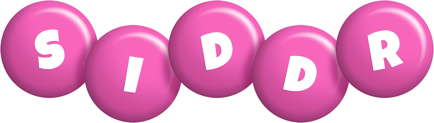 Siddr candy-pink logo
