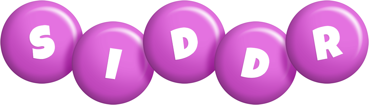 Siddr candy-purple logo