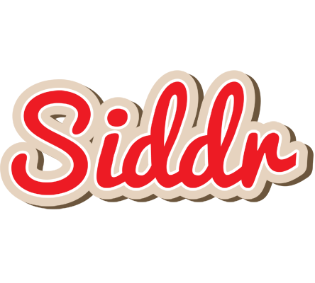 Siddr chocolate logo