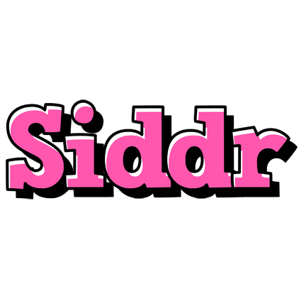 Siddr girlish logo