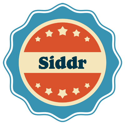 Siddr labels logo