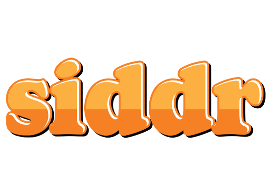 Siddr orange logo