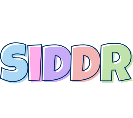 Siddr pastel logo
