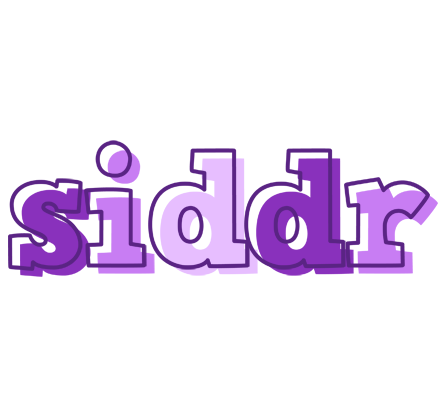 Siddr sensual logo