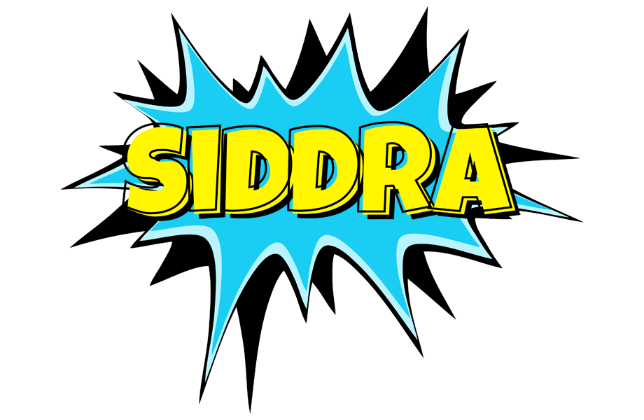 Siddra amazing logo
