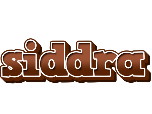 Siddra brownie logo