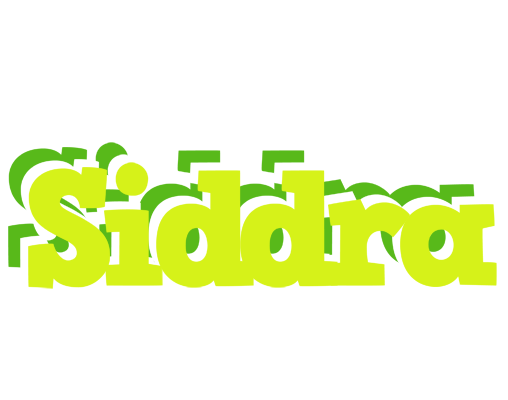 Siddra citrus logo