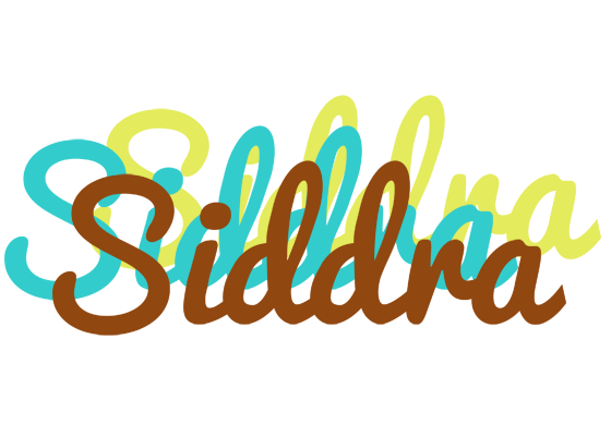 Siddra cupcake logo