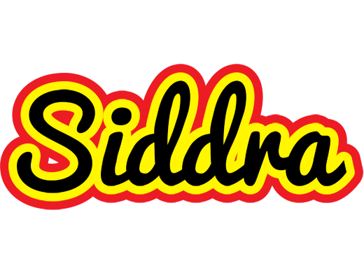 Siddra flaming logo