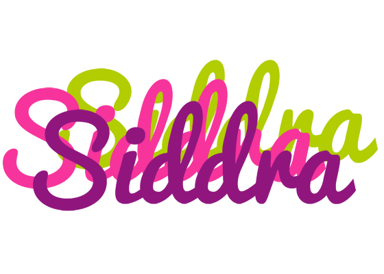Siddra flowers logo
