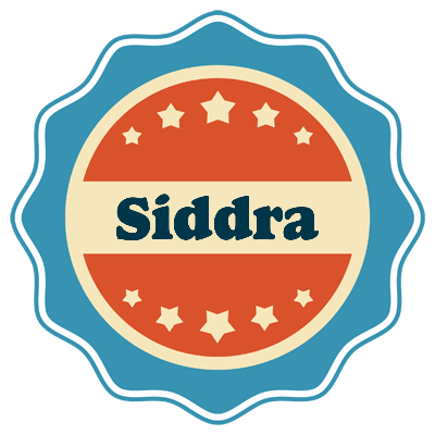 Siddra labels logo