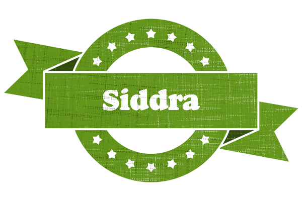 Siddra natural logo