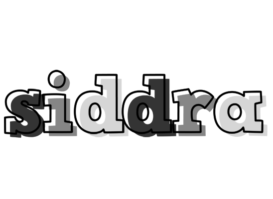 Siddra night logo