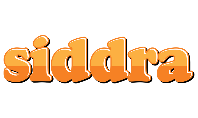 Siddra orange logo