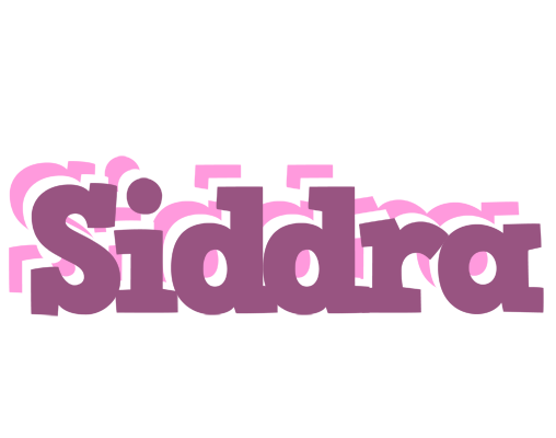 Siddra relaxing logo