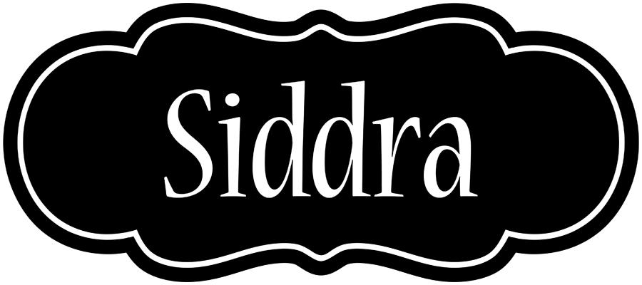 Siddra welcome logo