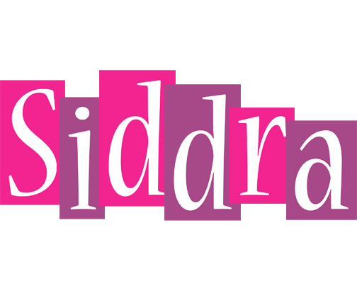Siddra whine logo