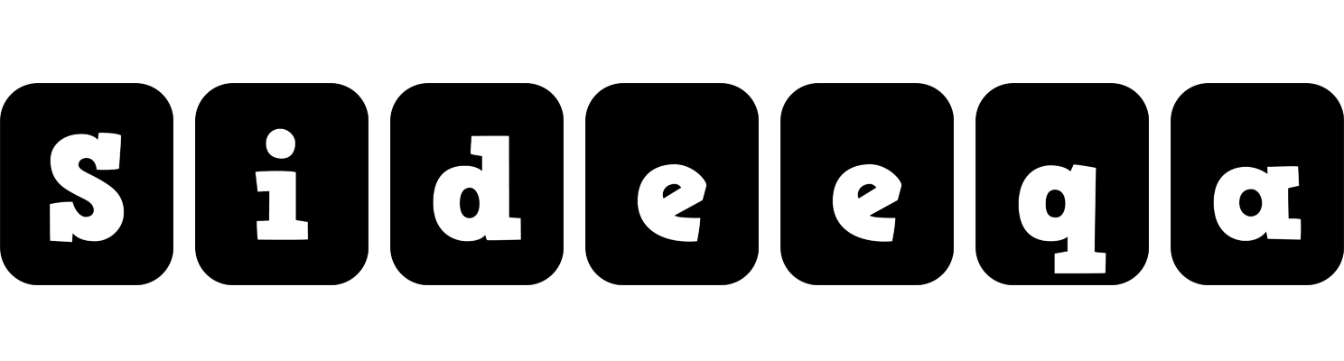 Sideeqa box logo