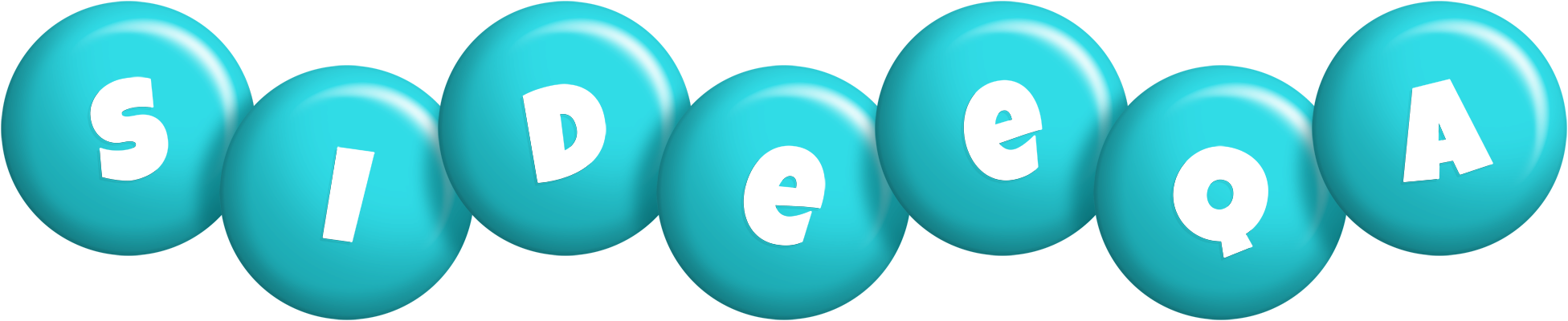 Sideeqa candy-azur logo
