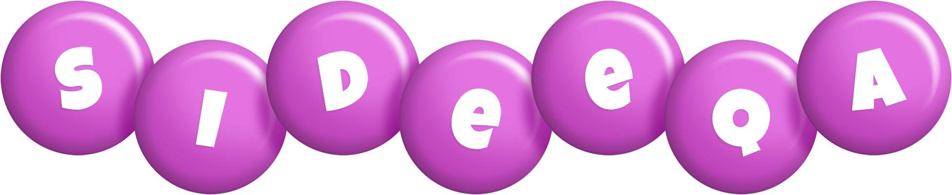 Sideeqa candy-purple logo