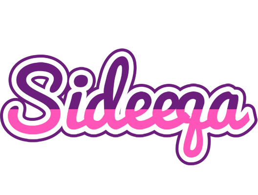 Sideeqa cheerful logo
