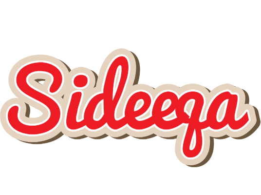 Sideeqa chocolate logo