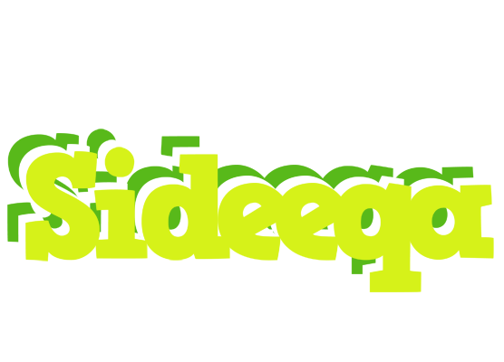 Sideeqa citrus logo