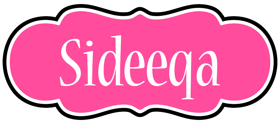 Sideeqa invitation logo
