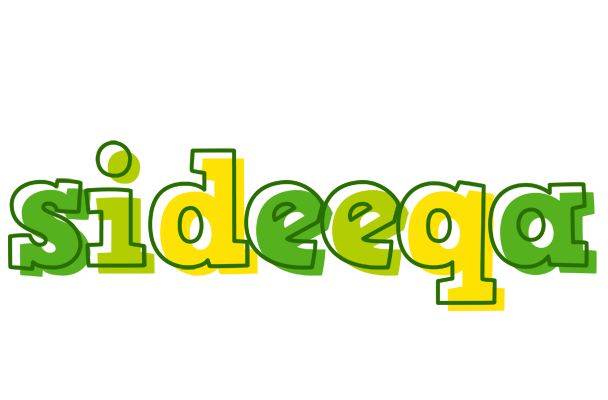 Sideeqa juice logo