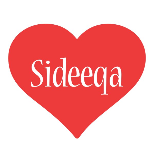 Sideeqa love logo