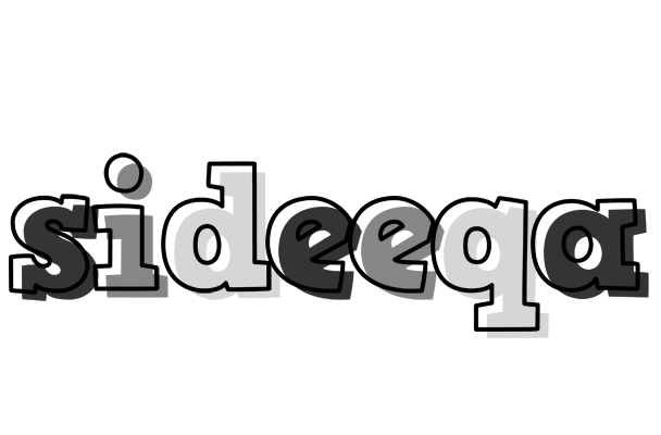 Sideeqa night logo