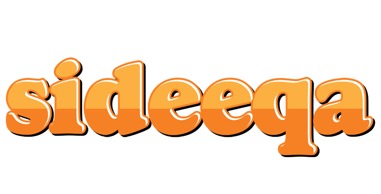 Sideeqa orange logo