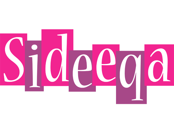 Sideeqa whine logo