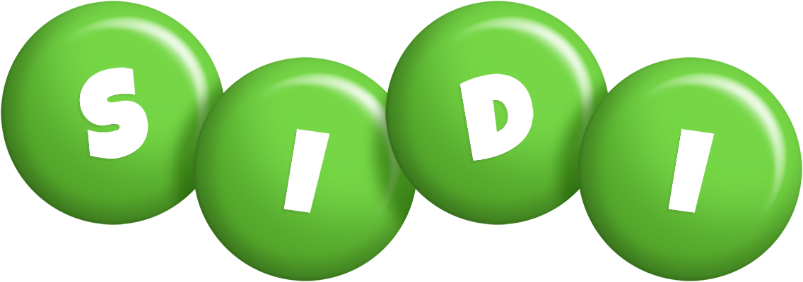 Sidi candy-green logo