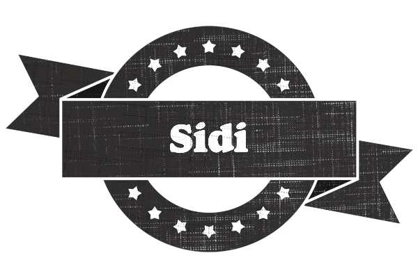 Sidi grunge logo