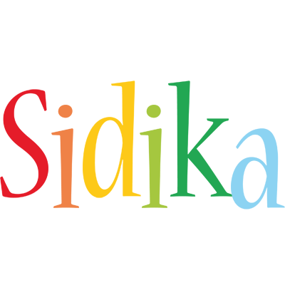 Sidika birthday logo