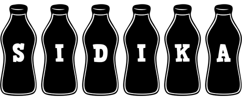 Sidika bottle logo