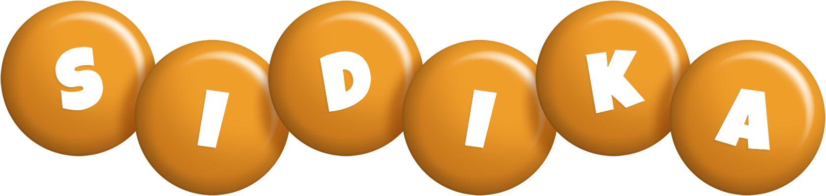 Sidika candy-orange logo