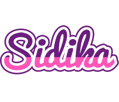 Sidika cheerful logo